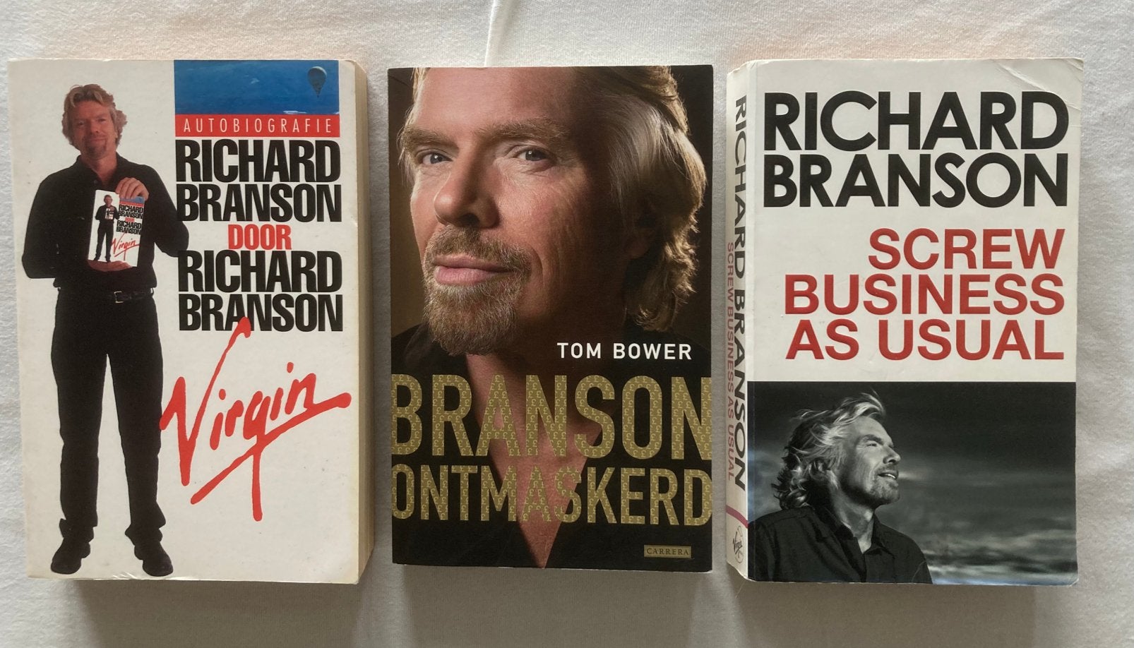 Richard Branson (3x), Ophalen of Verzenden, Gelezen, Economie en Marketing