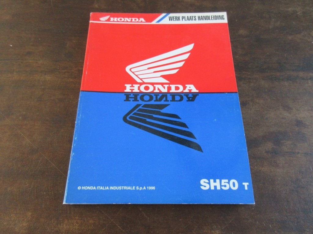 Honda SH 50 SH50 werkplaatsboek manual, Ophalen of Verzenden, Honda
