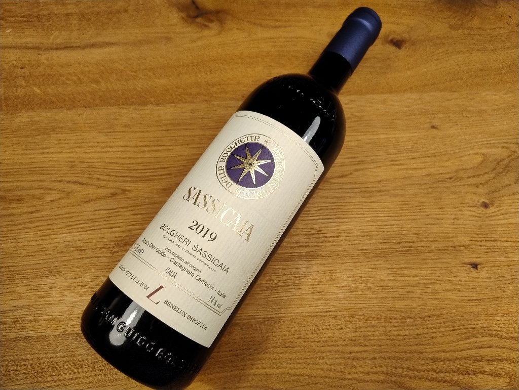 Sassicaia 2019 Tenuta San Guido Toscane Italie v.a. € 270, Verzamelen, Wijnen, Ophalen, Nieuw, Italië, Rode wijn