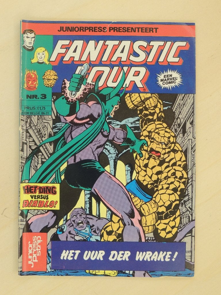 Comics Lot 01:  Fantastic Four, 22 nummers, Gelezen, Europa, Ophalen of Verzenden, Meerdere comics