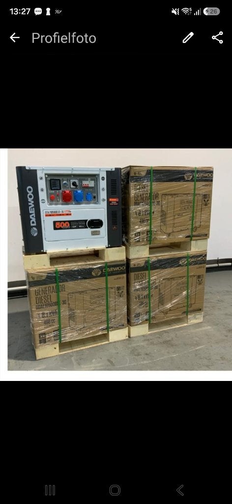 Generator, Ophalen, Nieuw