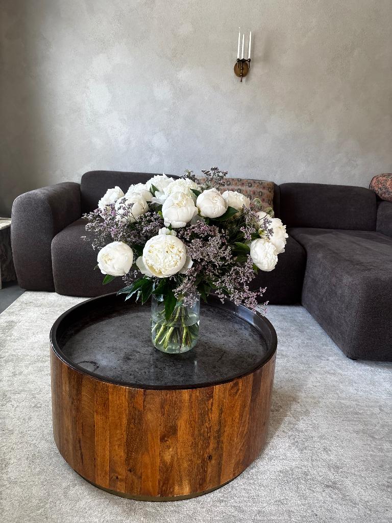 Salon tafel, Ophalen, Gebruikt, 100 tot 150 cm, 50 tot 100 cm