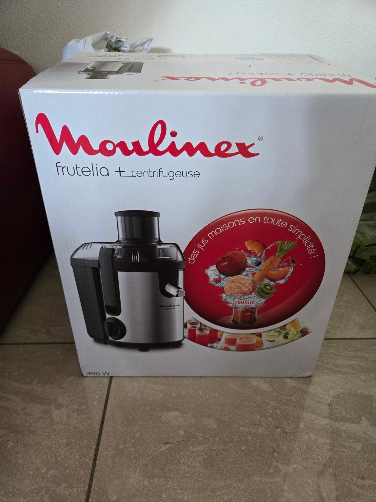 Moulinex sapcentrifuge., Ophalen of Verzenden, Gebruikt, 3 snelheden of meer