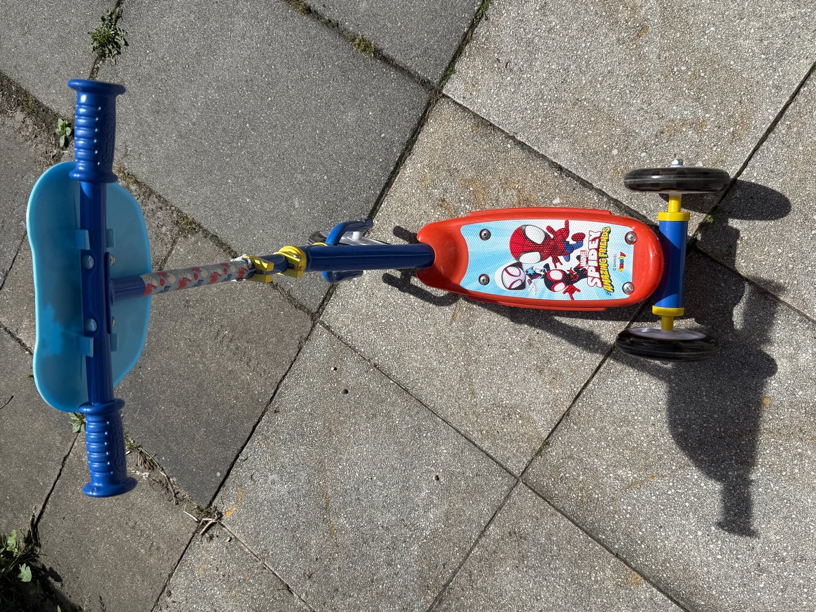 Jongens step Spidey en zijn vriendjes, Ophalen, Gebruikt, Gewone step
