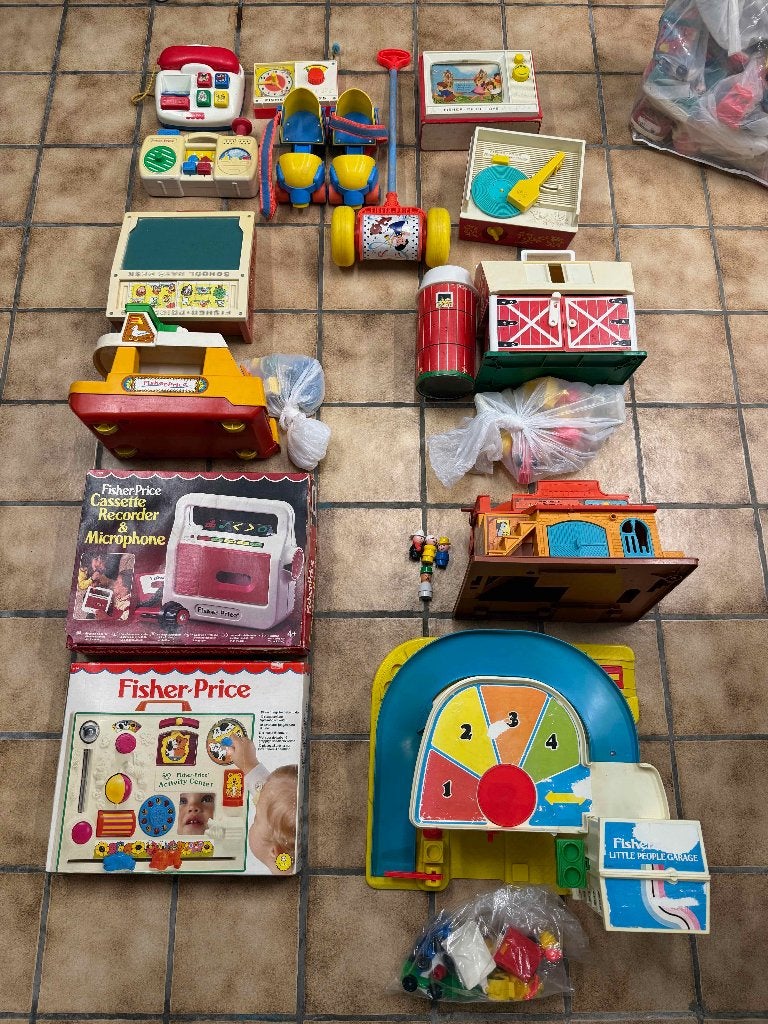 Fisher Price Little People Vintage Speelgoedcollectie, Kinderen en Baby's, Speelgoed | Fisher-Price, Ophalen of Verzenden, Gebruikt