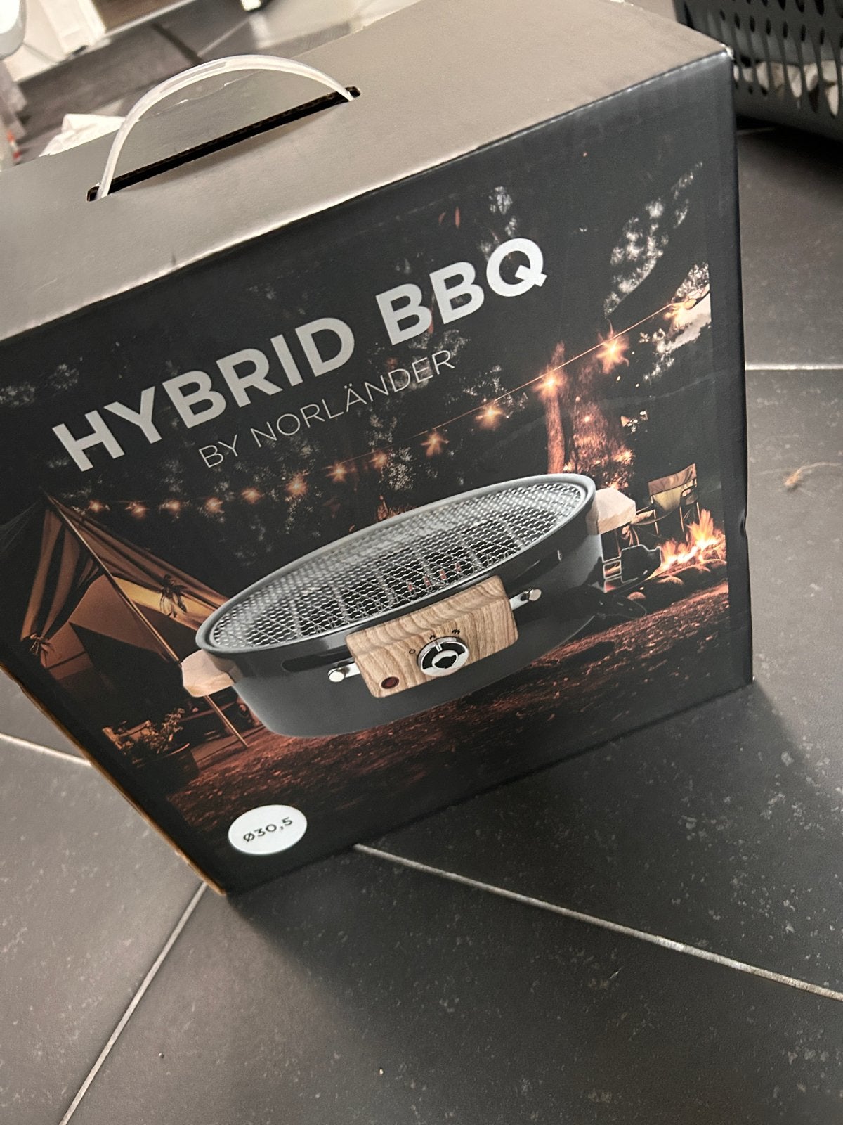 Nieuwe Norländer Hybrid BBQ - Compact en Veelzijdig, Ophalen of Verzenden, Nieuw