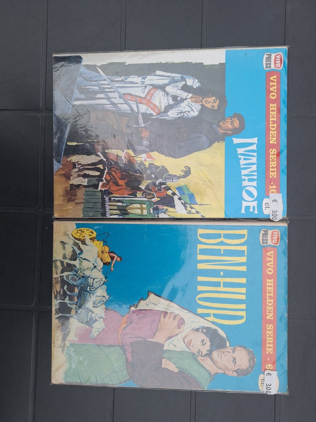 VIVO Helden Serie: Ivanhoe & Ben-Hur (2 boeken), Boeken, Ophalen of Verzenden, Gelezen, Walter Scott (Ivanhoe), Lew Wallace (Ben-Hur)