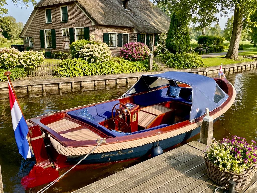 🇳🇱 Goldenhorn / Westerengh 685 Sloep, Boegschroef, Toilet, Watersport en Boten, Binnenboordmotor, Diesel, Ophalen of Verzenden