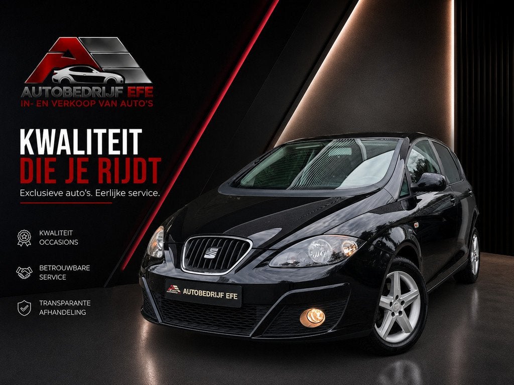Seat Altea 1.6 Good Stuff Airco*Mf -stuur*Cruisecontrol, Auto's, Seat, Voorwielaandrijving, Startonderbreker, Stof, Gebruikt