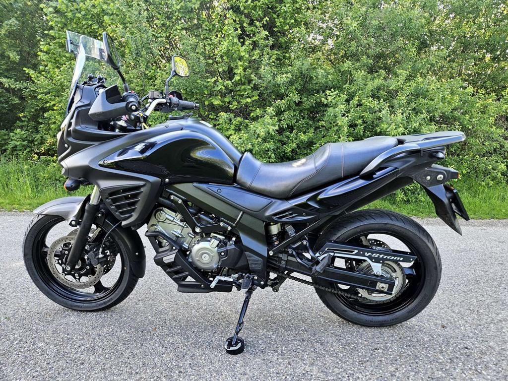 SUZUKI V-STROM DL 650 ABS 2014 ZWART 13740 Km Topstaat, Motorrijbewijs A, Bedrijf, Onbekend, Meer dan 35 kW