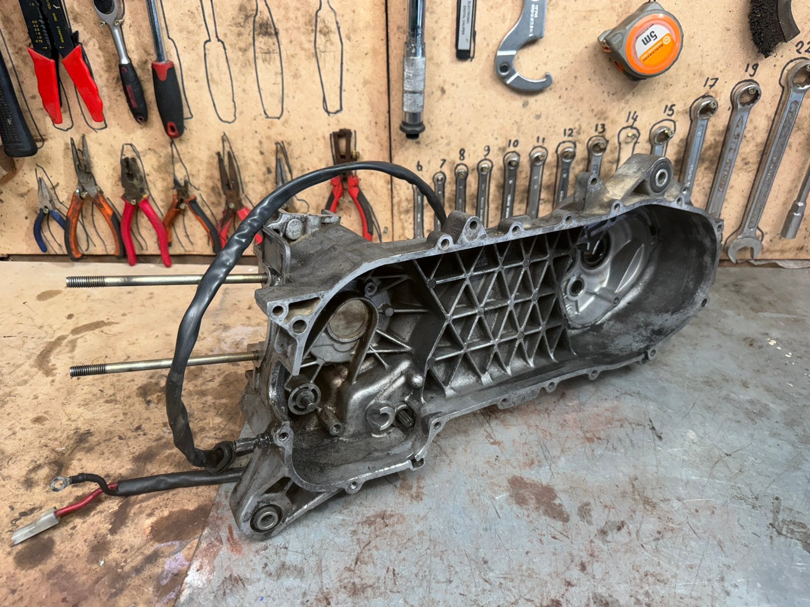Piaggio skr carter 125cc 180cc, Ophalen of Verzenden