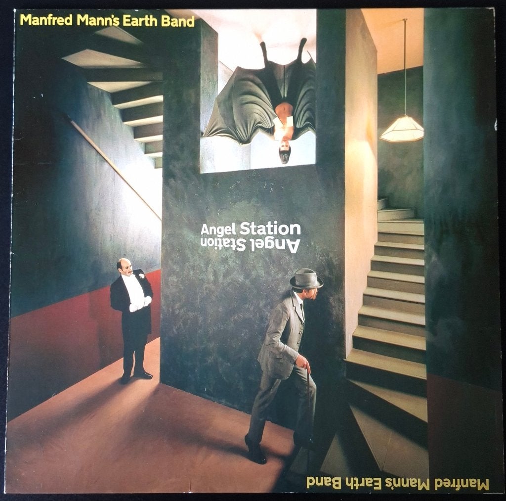 Manfred Mann's Earth Band: Angel station  Lp vinyl, LP, Gebruikt, Pop, Ophalen of Verzenden