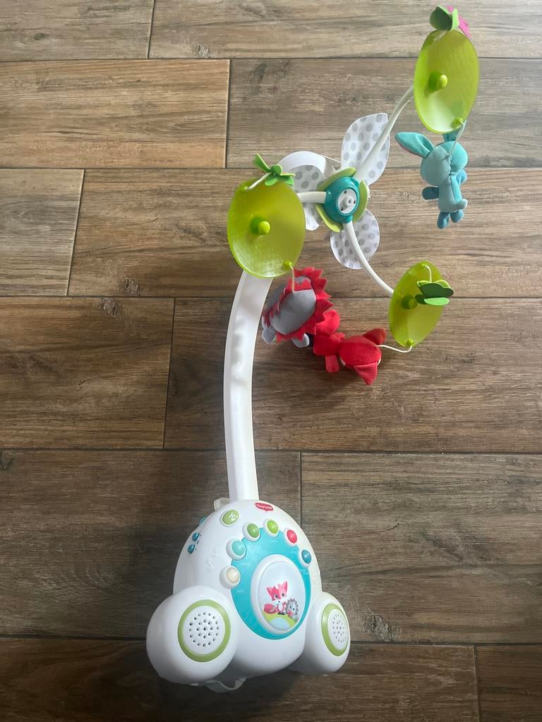 Tiny Love Mobiel met licht en geluid, Kinderen en Baby's, Speelgoed | Babyspeelgoed, Ophalen of Verzenden, Zo goed als nieuw, Mobiel
