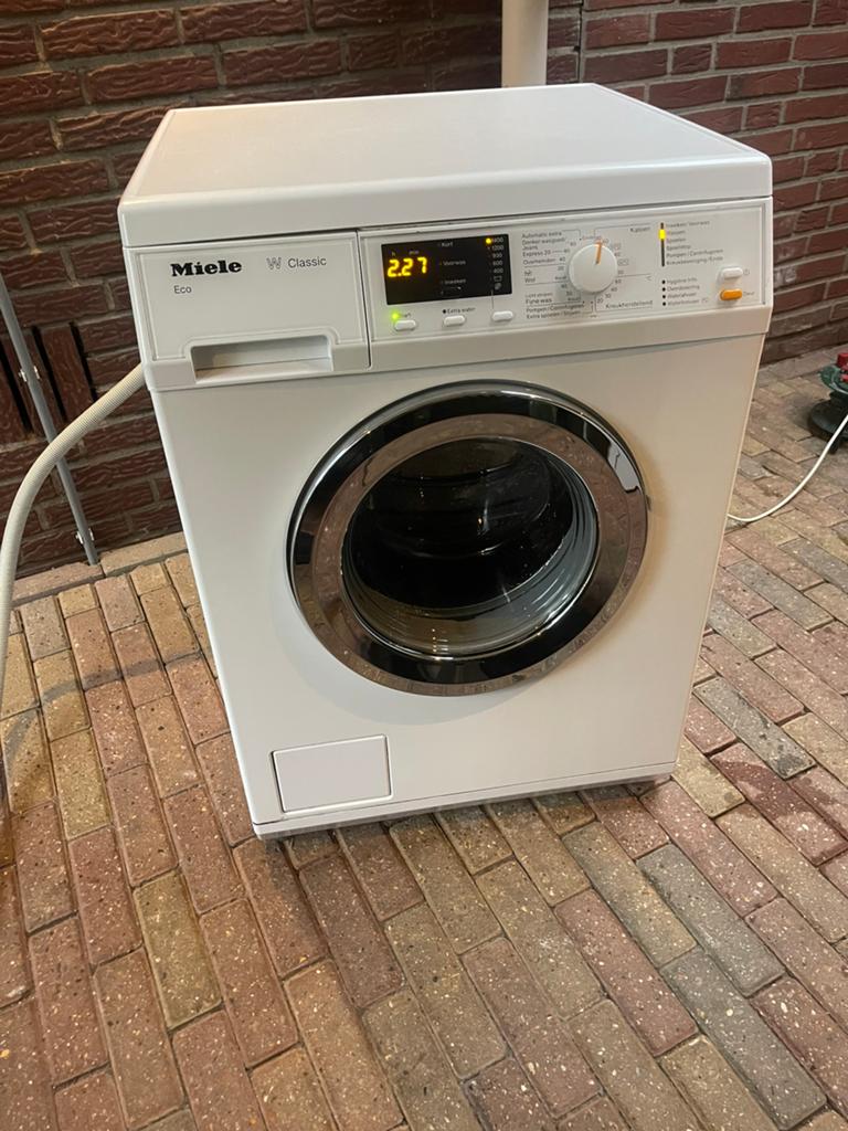 Miele wasmachine 7kg, Witgoed en Apparatuur, Wasmachines, Ophalen, Gebruikt, Minder dan 85 cm, Wolwasprogramma