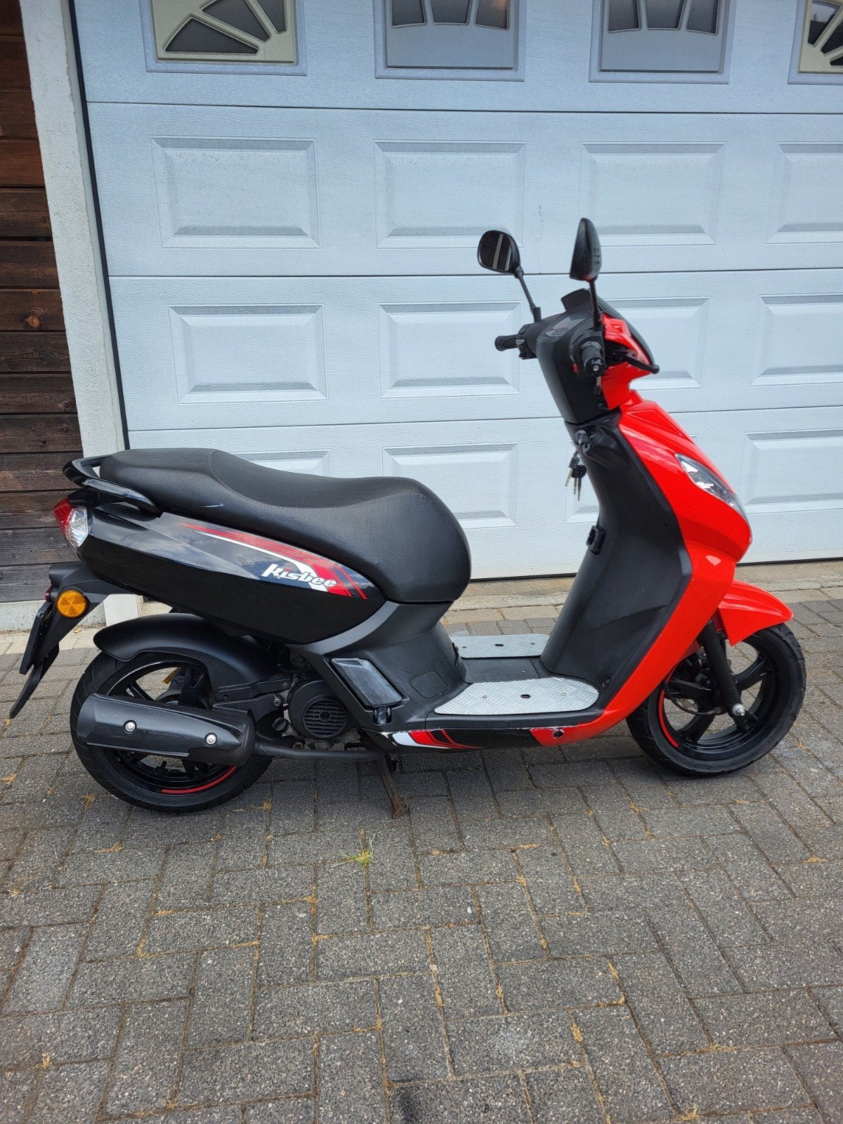 Peugeot Kisbee Scooter - Rood, Gebruikt, Ophalen, Gebruikt, Benzine, Peugeot