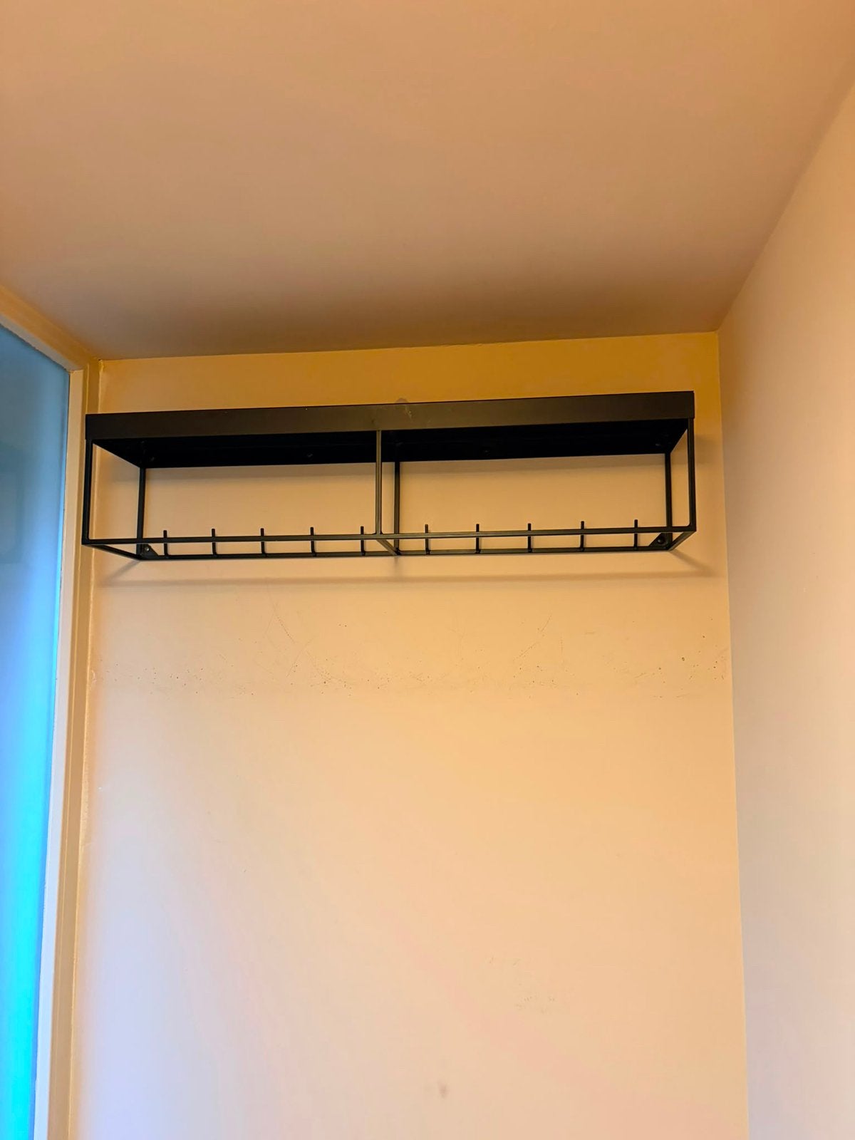 Garderobe kapstok metaal zwart, Zo goed als nieuw, Minder dan 100 cm, Metaal, Ophalen