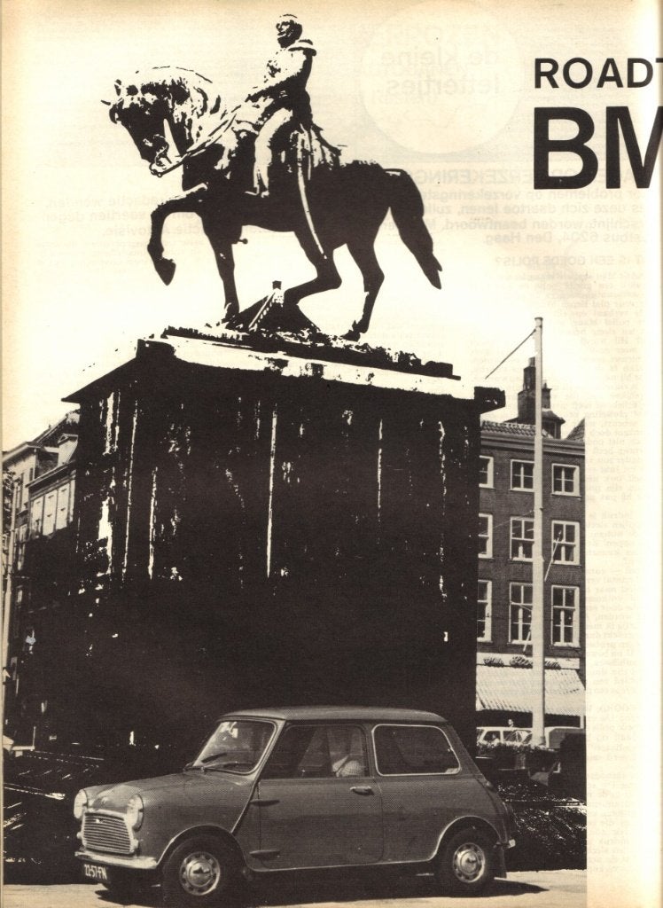 Autovisie test BMC Mini 1000 Mei 1968, Boeken, Auto's | Folders en Tijdschriften, Ophalen of Verzenden, Gelezen, Overige merken