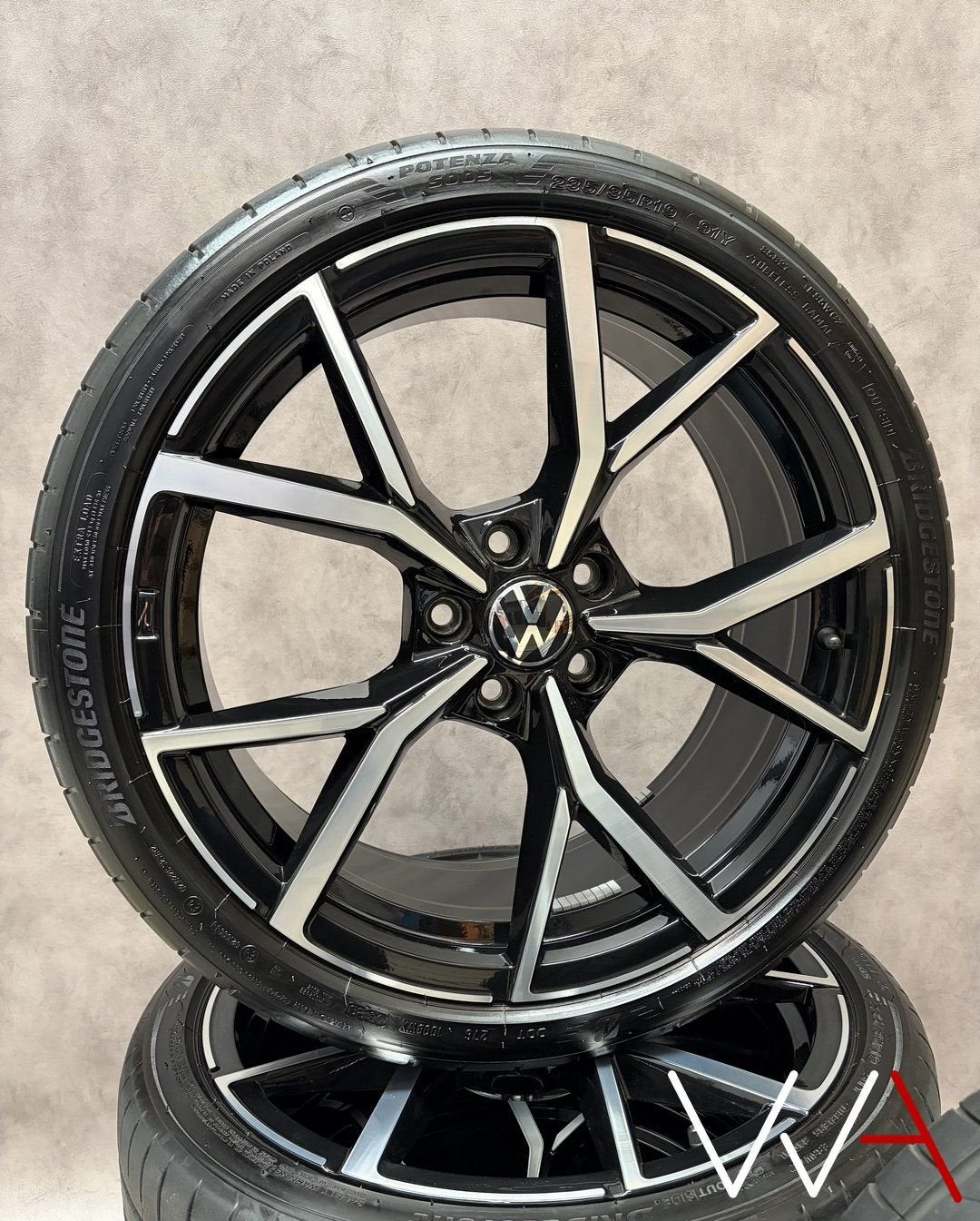 19'' Volkswagen Golf 8 GTI / R Estoril velgen origineel, 19 inch, Gebruikt, -, -