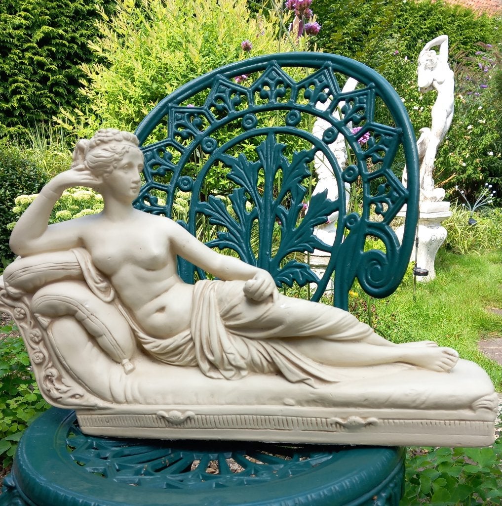 Mooie sculptuur van Pauline Bonaparte als Venus Victrix, Verzamelen, Ophalen of Verzenden, Zo goed als nieuw, Mens