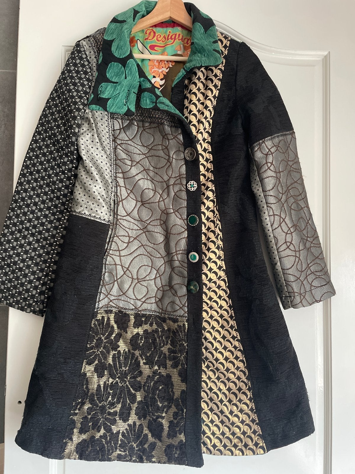 Desigual tussenjas maat 42, Ophalen of Verzenden, Gedragen, Maat 42/44 (L), Meerkleurig