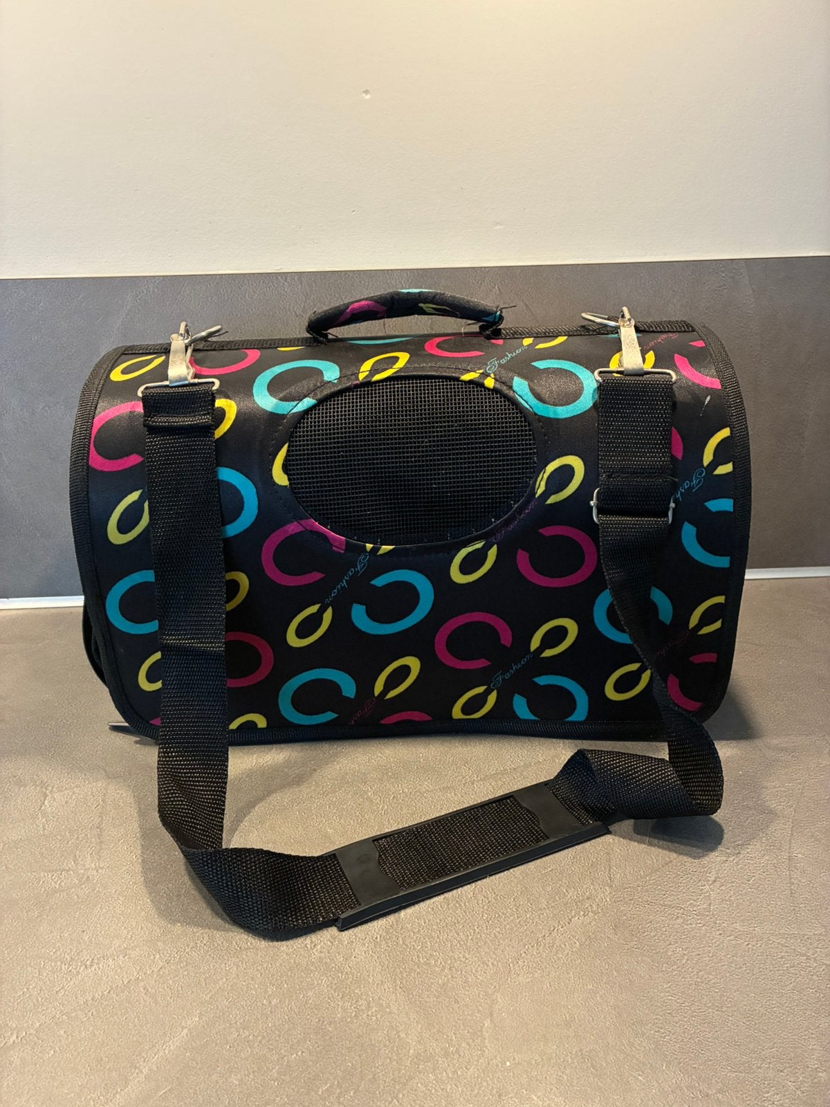 Katten/honden/dieren reiskoffer met schouderband zgan, Ophalen of Verzenden, Zo goed als nieuw