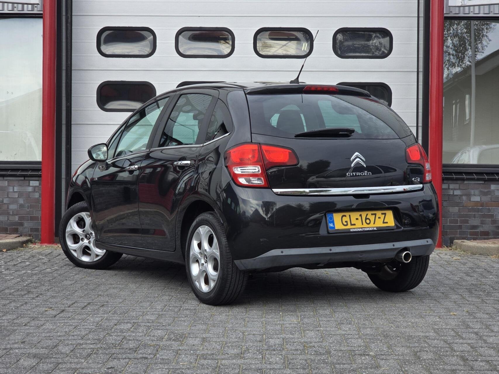Citroen C3 1.6 VTi Exclusive Automaat 47251KM! Pano/Cruise, Auto's, Euro 5, Stof, Gebruikt, Zwart