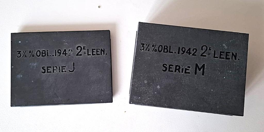 Vintage obligatie-blik met extra deksel uit de WO2, Ophalen of Verzenden, Gebruikt, Overige