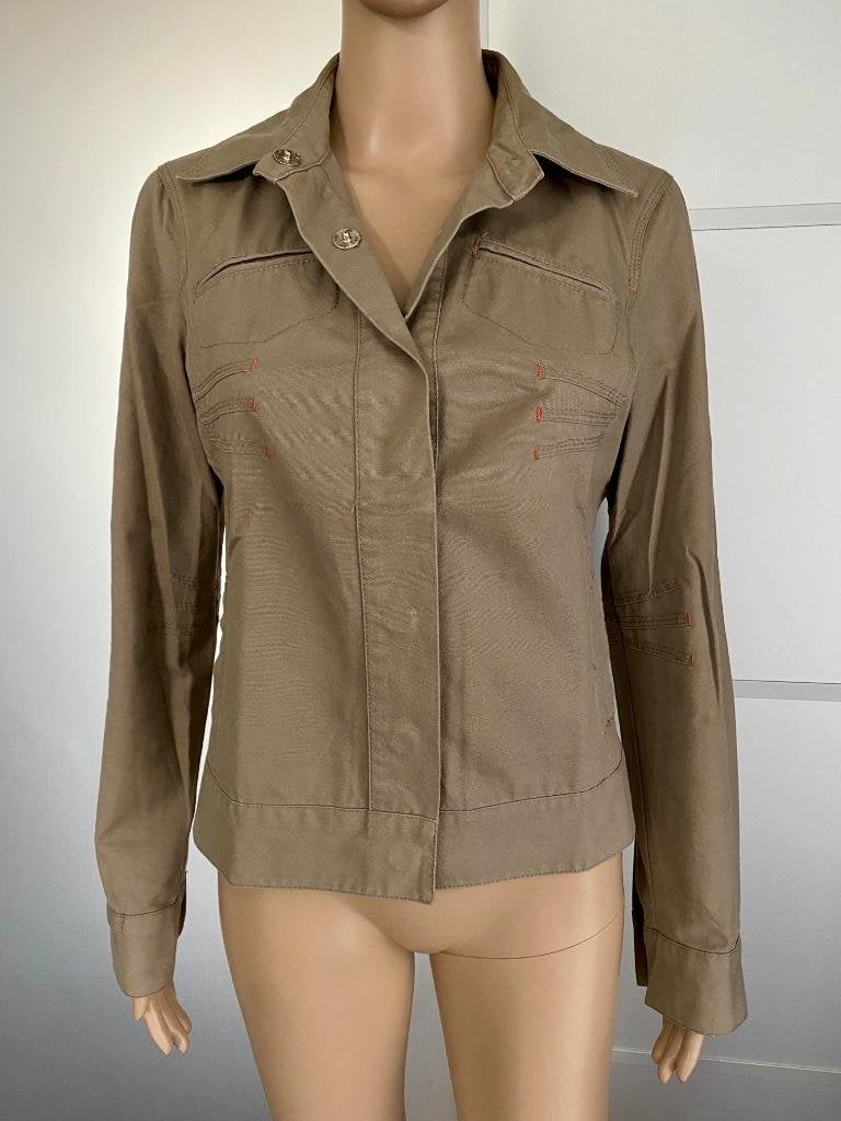 Z292 JUST B: maat S=36  jasje blazer beige colbert, Beige, Ophalen of Verzenden, Zo goed als nieuw, Just B