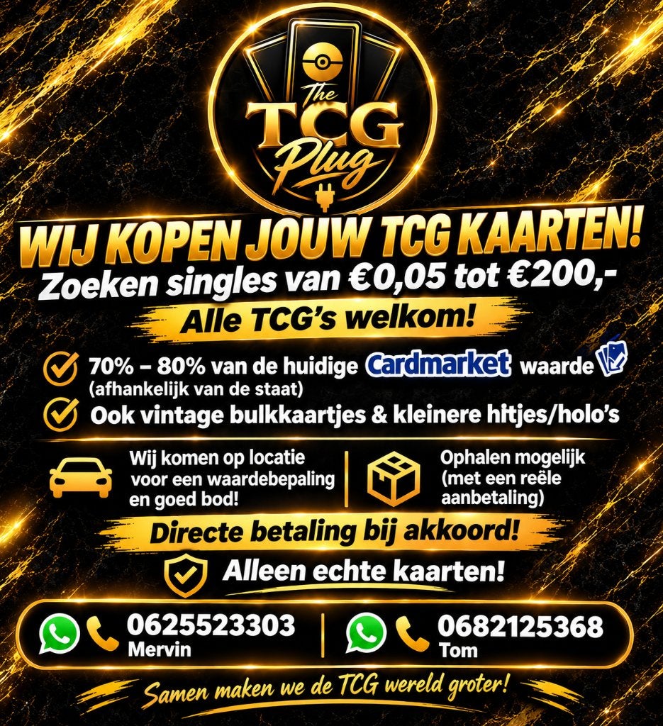 Pokemon kaarten gezocht, Ophalen of Verzenden, Zo goed als nieuw, Losse kaart, Foil