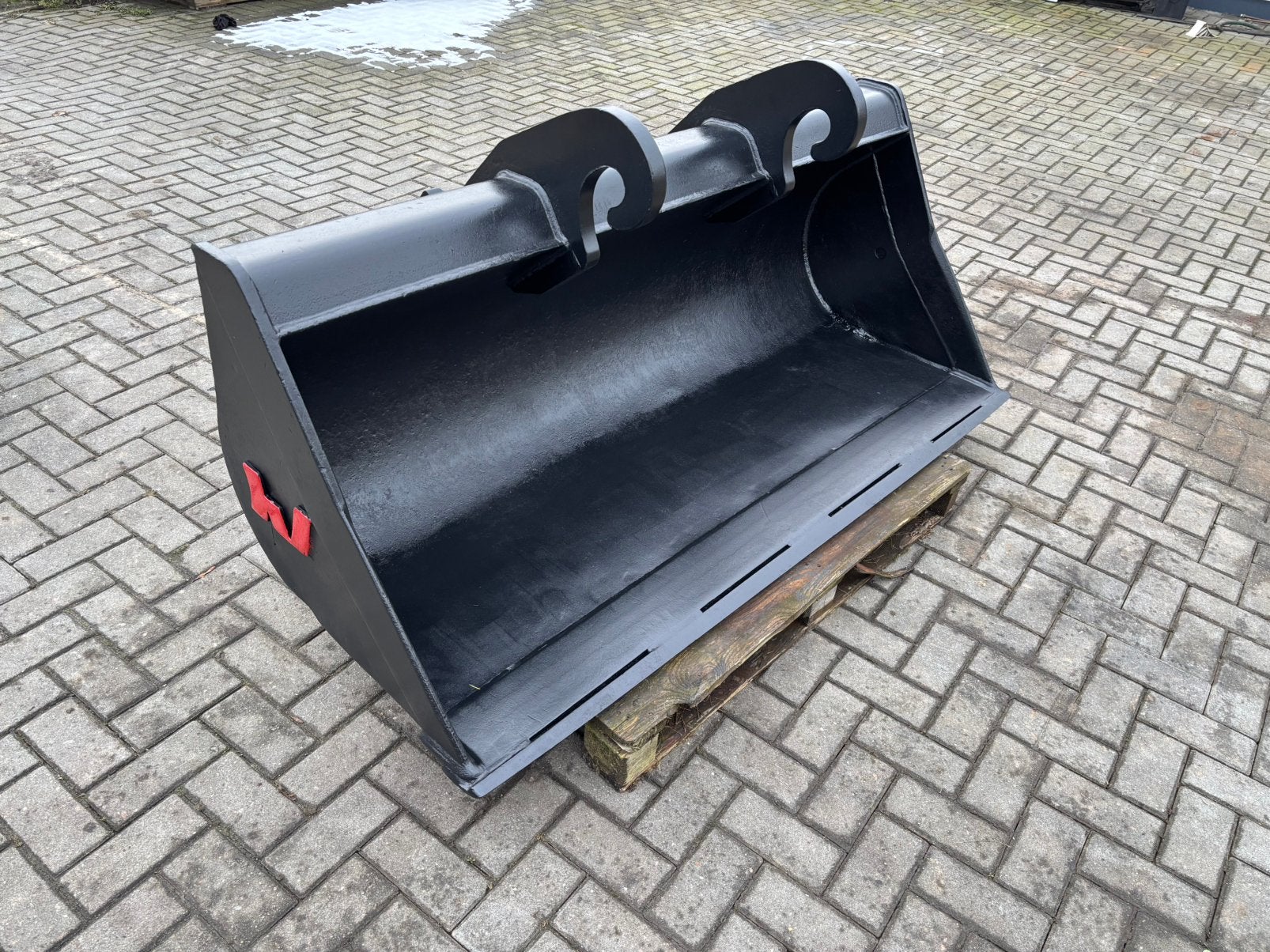 Verachtert CW30 slotenbak kraanbak bredebak, Ophalen