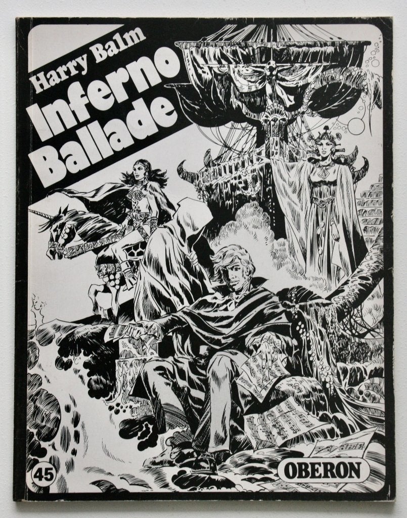 Harry Balm - Inferno Ballade (1981), Eén stripboek, Ophalen of Verzenden, Zo goed als nieuw