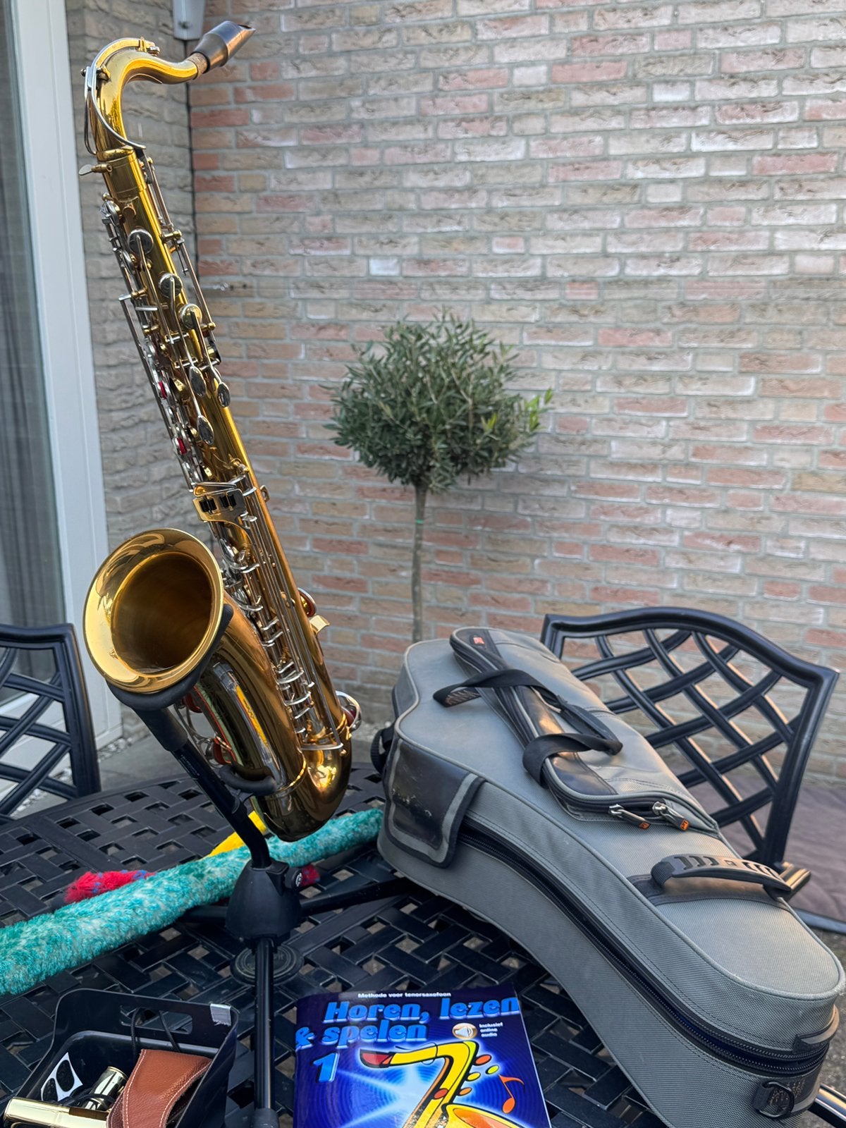 Sonora tenor, compleet, optimale staat van onderhoud, Muziek en Instrumenten, Ophalen, Gebruikt, Tenor