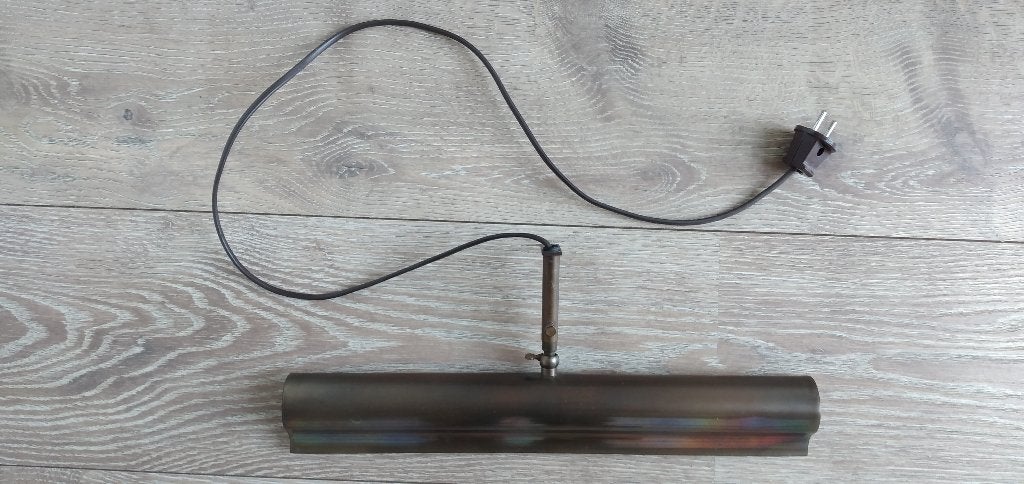 Metalen spotjes/schilderijlamp, Ophalen of Verzenden, Plafondspot of Wandspot