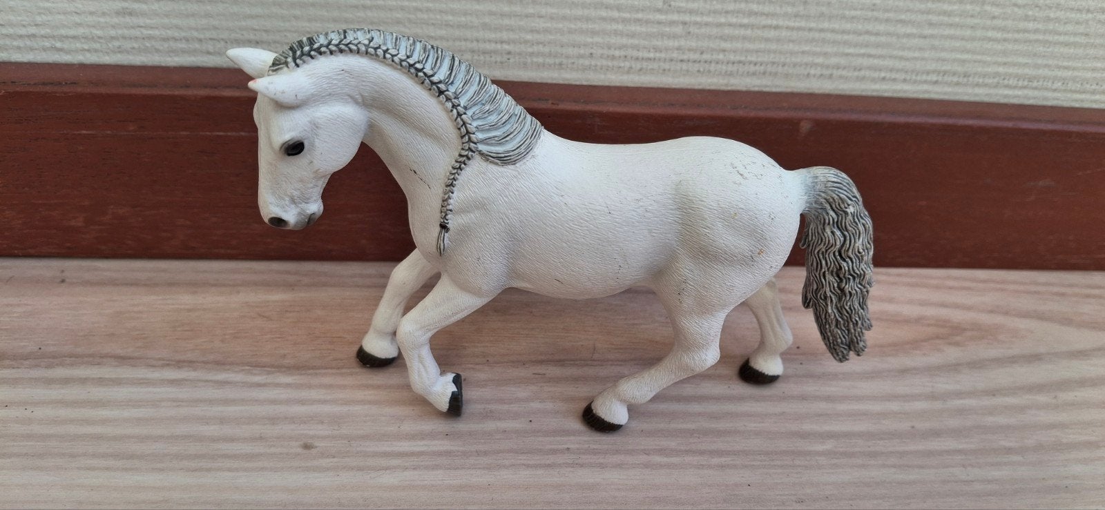 Schleich 13737 Lippizaner Merrie oude collectie, Ophalen of Verzenden, Gebruikt, Paard, Beeldje of Figuurtje