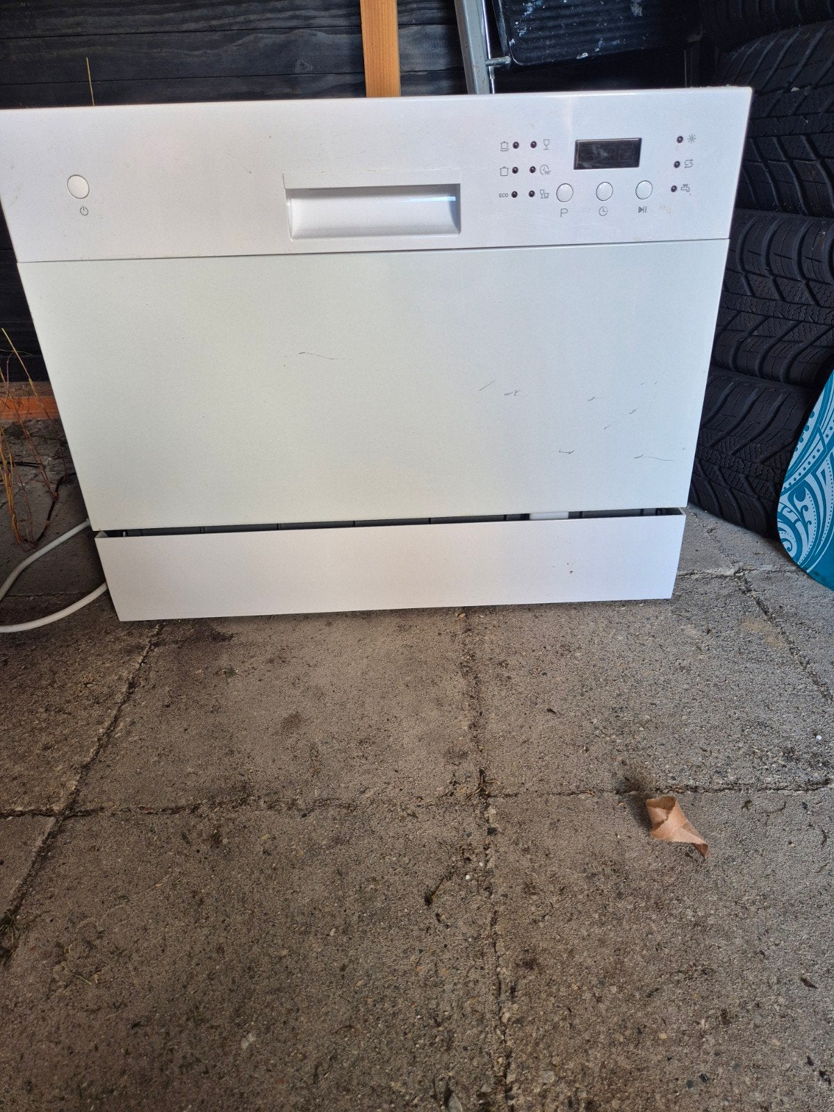 Compacte vrijstaande vaatwasser - Ideaal voor kleine ruimtes, Witgoed en Apparatuur, Vaatwasmachines, Ophalen, Gebruikt, Minder dan 85 cm