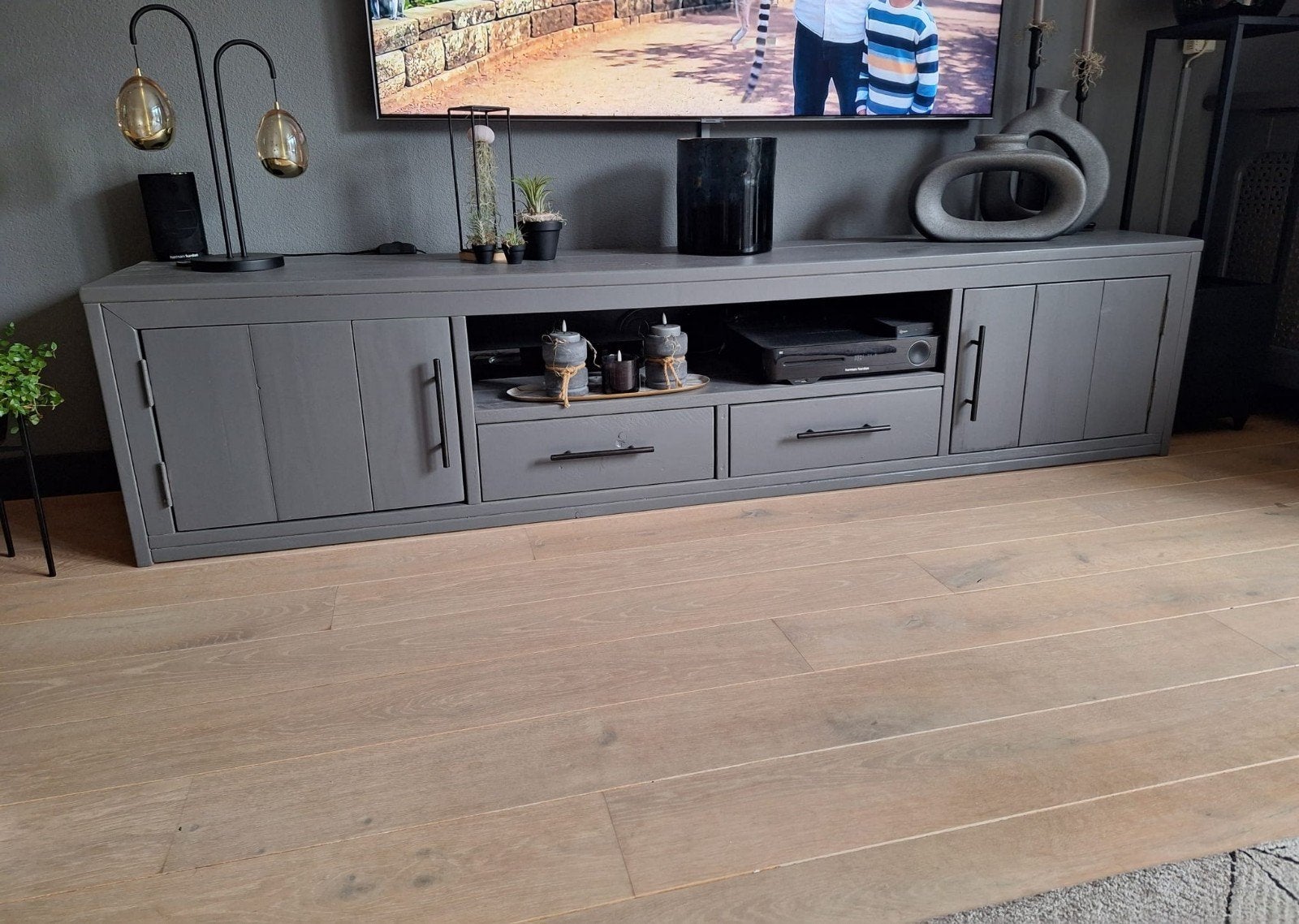 Dressoir televisie meubel, Ophalen, 25 tot 50 cm, 200 cm of meer, Minder dan 100 cm