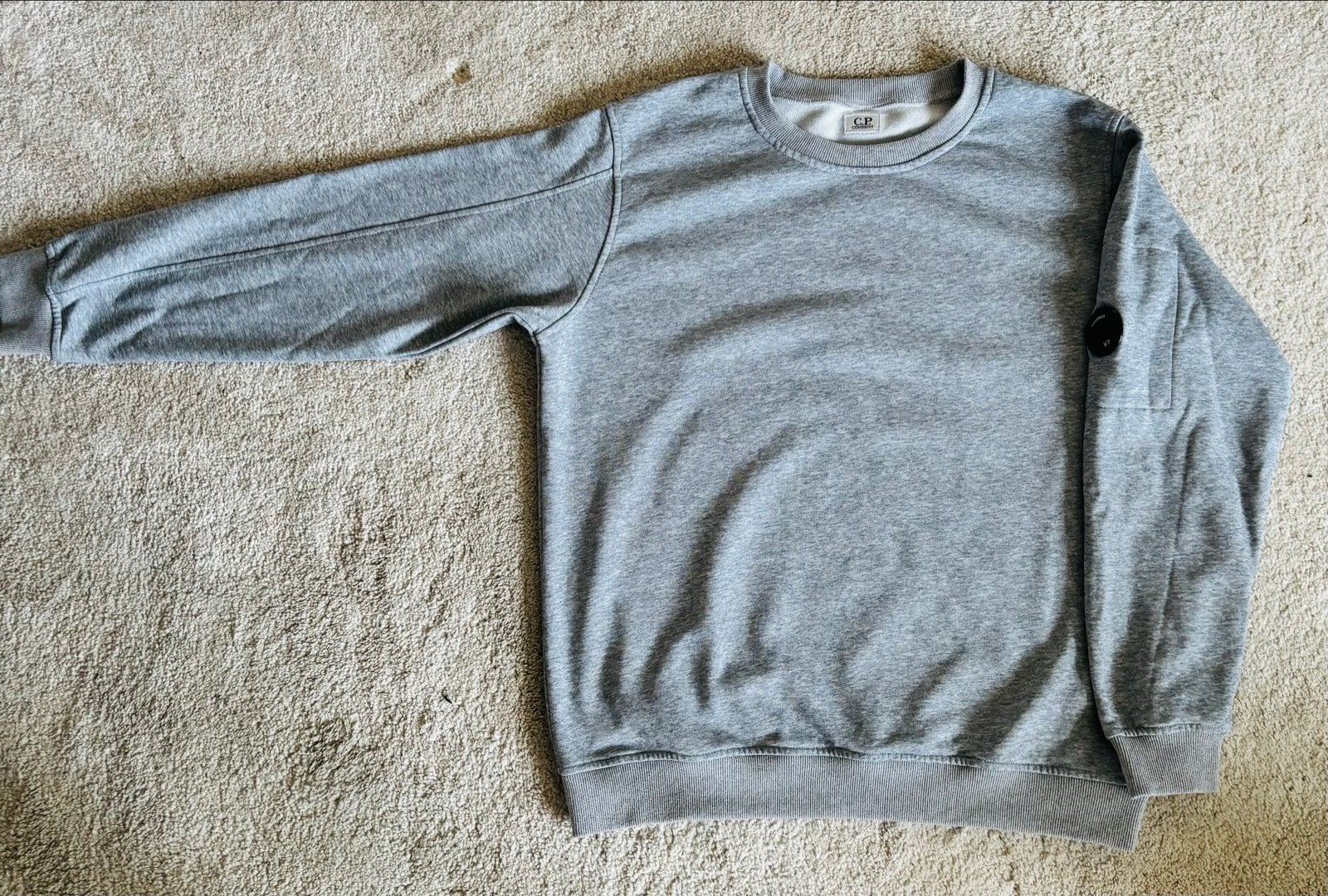 CP Company trui zo goed als nieuw maat L, Ophalen of Verzenden, Zo goed als nieuw, Maat 52/54 (L), Grijs