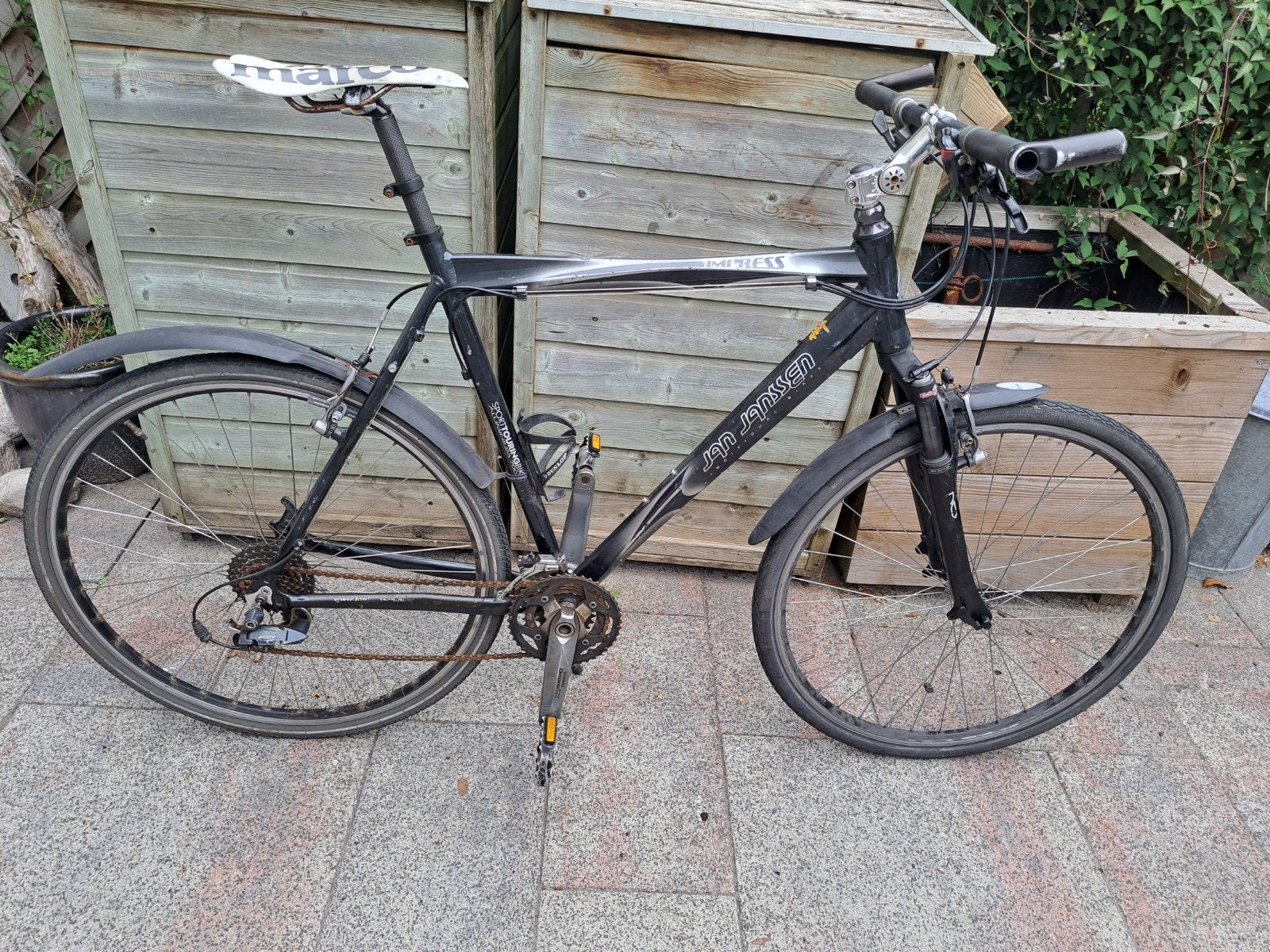 Jan Janssen Impress fiets, Fietsen en Brommers, 28 inch, Gebruikt, Vering, Ophalen