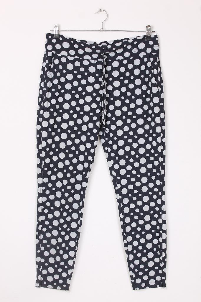 Zomer! Broek van travelstof Studio Anneloes maat 42, Studio Anneloes, Blauw, Maat 42/44 (L), Ophalen of Verzenden