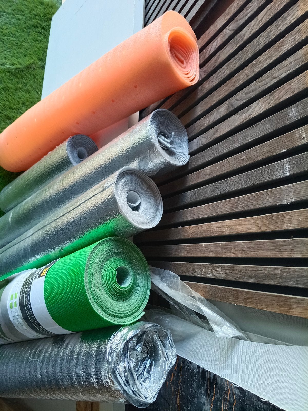 Laminaatvloer met ondervloer - Licht houtpatroon, Doe-het-zelf en Verbouw, Vloerdelen en Plavuizen, Ophalen, 50 tot 150 cm, 10 m² of meer