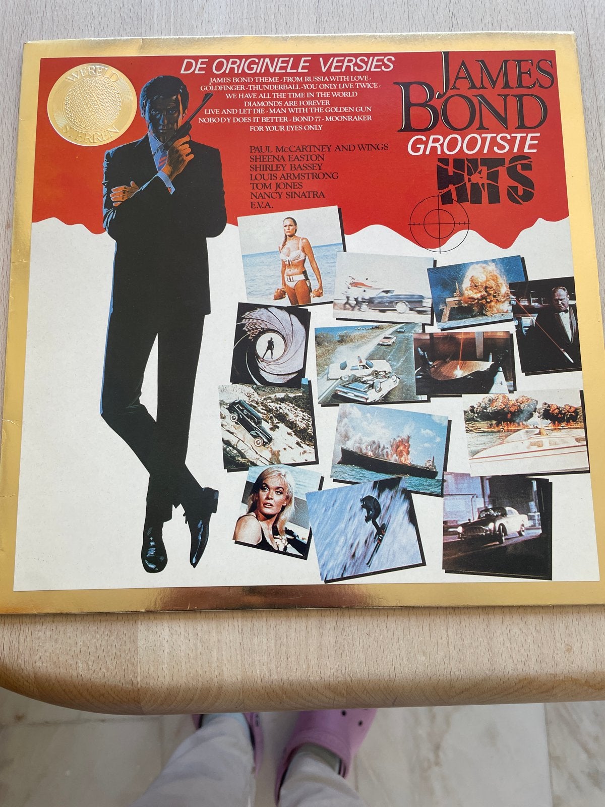 James Bond Grootste Hits LP - Originele Versies, Gebruikt, Ophalen of Verzenden, 1970 - 1979, Complilatie