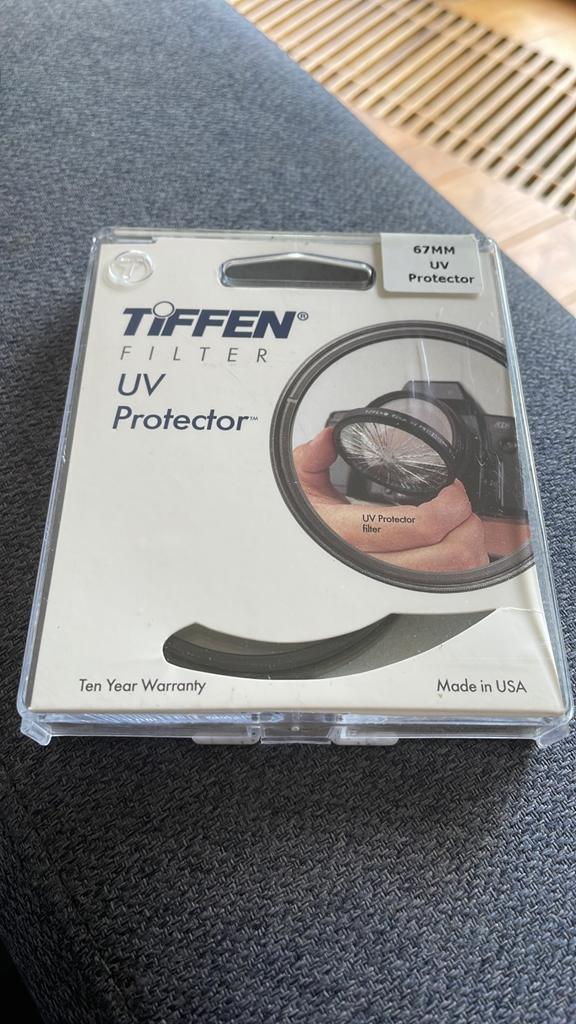 Tiffen 67 mm UV Filter, Overige merken, UV-filter, Ophalen of Verzenden, Gebruikt