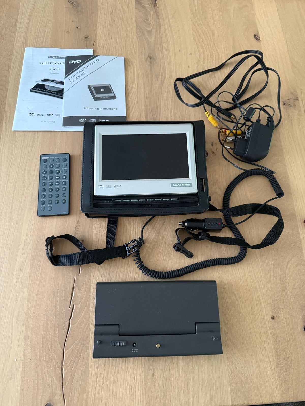 Nextbase SDV-77 Draagbare DVD Speler met Accessoires, Gebruikt, Draagbaar, Ophalen of Verzenden, Overige merken