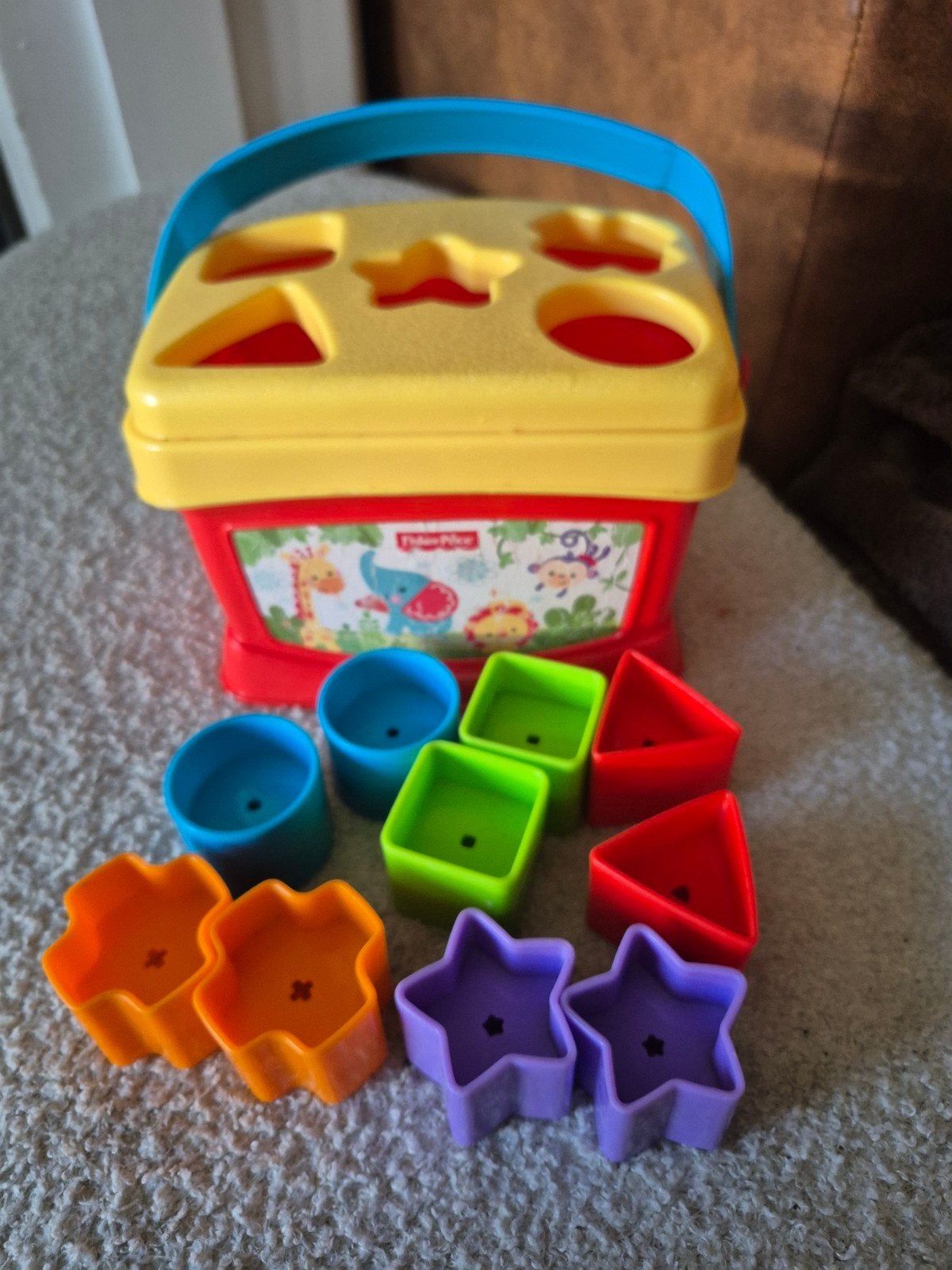 Fisher-Price Baby's Eerste Blokken speelset, Ophalen of Verzenden, Gebruikt, Speelset