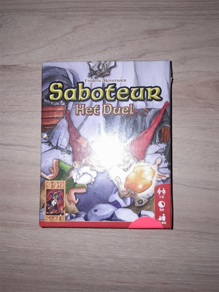saboteur het duel - 999 games - s4866, Verzenden, Zo goed als nieuw