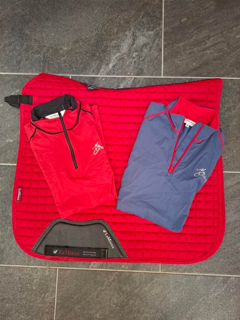 Lemieux dressuur set chilli Red, rood, Ophalen of Verzenden