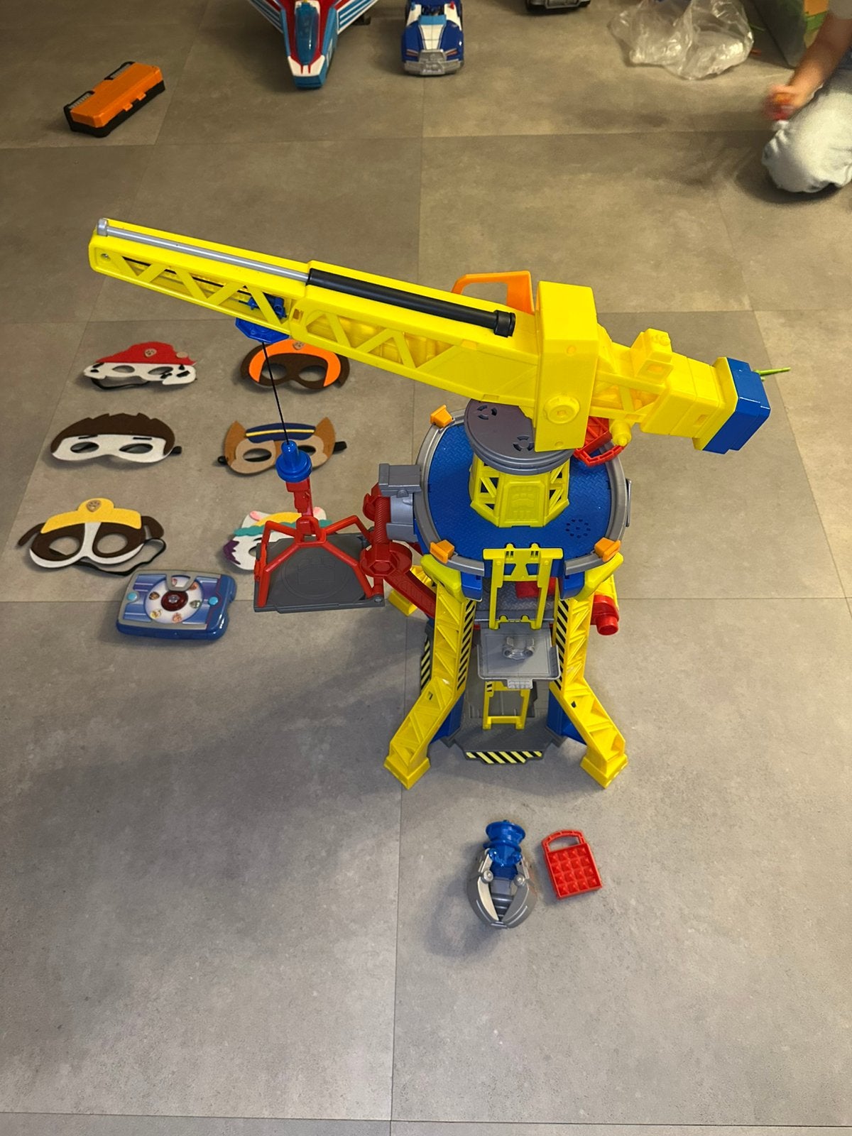 PAW Patrol Rubble & Crew Blafwerf hijskraan, Ophalen of Verzenden, Zo goed als nieuw