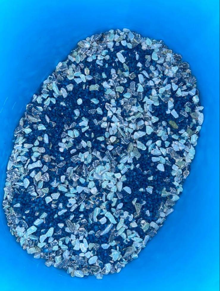 Aquarium grind/zand gekleurd, Ophalen of Verzenden, Zo goed als nieuw, Grind, Zand of Voedingsbodem, Superfish