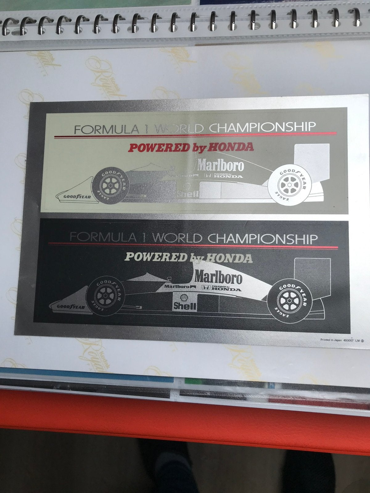 Formule1 Marlboro Honda foto, Ophalen of Verzenden, Zo goed als nieuw, Motoren