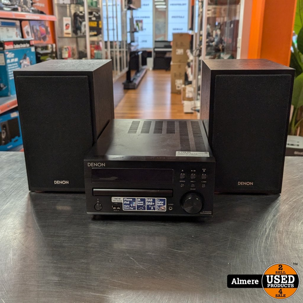 Denon D-M40 Mini Hi-Fi component systeem met DAB/DAB+, Denon, Gebruikt, Support@denon.com, 1-1-1, Shin-Yokohama
Kohoku-ku, Yokohama 222-0033
Japan